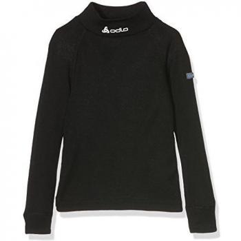 Odlo - Camiseta de Manga Larga para niño, Ref. 150199, 150199, Negro, 2 años