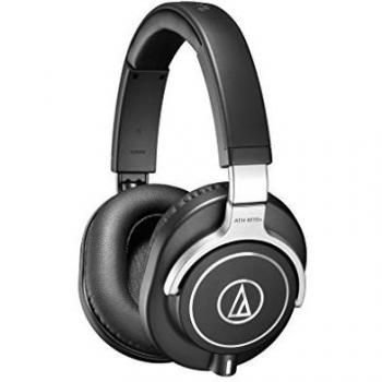 Audio-Technica M70x Auriculares de estudio profesionales para mezcla y seguimiento en estudio,FOH, DJ, masterización,postproducción, análisis forense de audio y escucha personal.