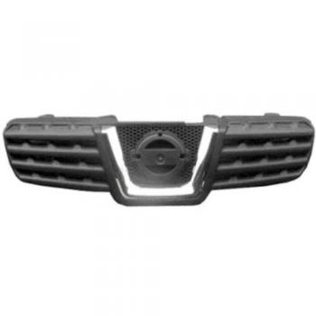 Rejilla delantera Nissan Qashqai 2007-2010 Van Wezel 3388510, Calandre con acabado cromado y negro