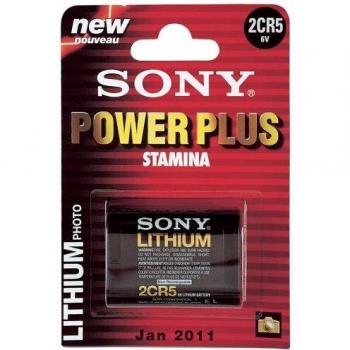 Sony 2-CR5ST 6,0 V Photo-Batería de Litio Stamina, 1400 mAh