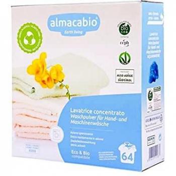 Almacabio Cubo para lavadora en polvo concentrado para la colada en lavadora y a mano, 4000 g