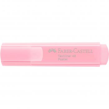 Marcador Textliner 46 Pastel Faber-Castell Rosa Suave