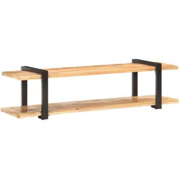 vidaXL TV Cabinet 160x40x40 cm Solid Rough Mango Wood