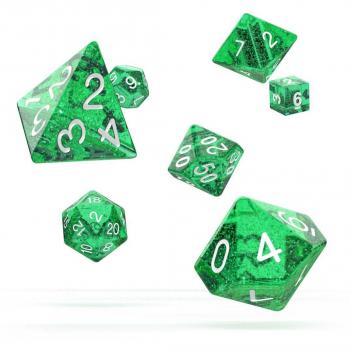 Set de Dados Oakie Doakie Speckled RPG - Verde