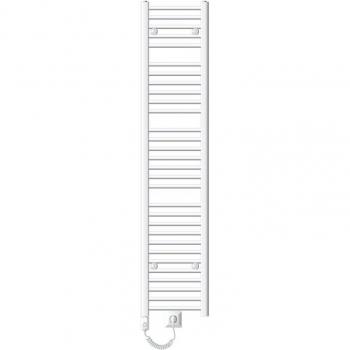 Radiador Toallero Eléctrico ECD Germany 300 x 1800 mm 1200W Blanco Recto Conexión Lateral