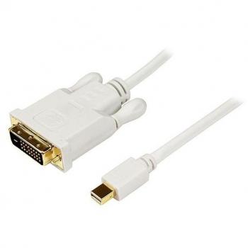 StarTech.com Cable Adaptador Mini DisplayPort a DVI-D - 1,8m - Blanco