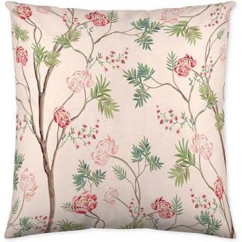 Funda de cojín NATURALS 100% algodón Chinese Rose 50x50 cm fabricado en España