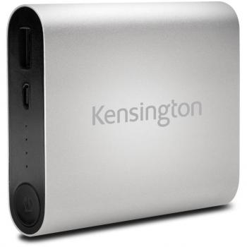 Kensington K38219WW - Cargador USB para móvil, 10400 mAh, plateado