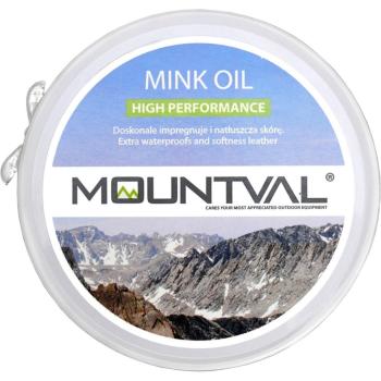 Mountval El Aceite de Visón, Aceite de Calidad para Zapatos, Nutre a Prueba de Agua y Protege los Zapatos para Exteriores Hechos de Cuero, 100 ml