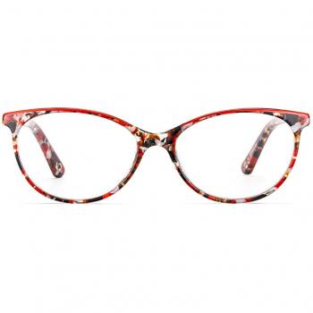 Etnia Barcelona Bergamo RD Armazones para Mujer Rojas, 53 Lentes Recetadas Para Mujer Rojos, Gafas Recetadas para Mujer Rojas