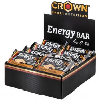 Crown Sport Nutrition Energy Bar Doble Chocolate, 12 x 60 gr