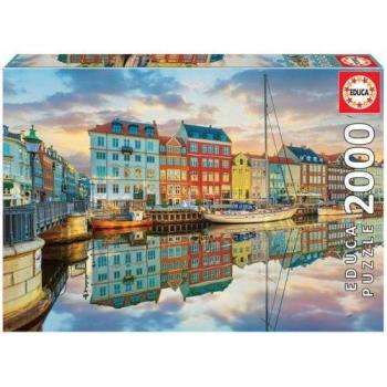 Educa - Puzzle Puerto de Copenhague, 2000 Piezas