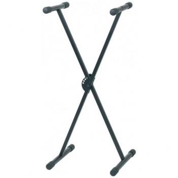 Soporte teclado GEWA F900520 con patas de perfil simple color negro