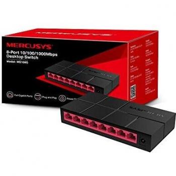 Mercusys by TPLink MS108G 8 Port Gigabit Ethernet Network Switch