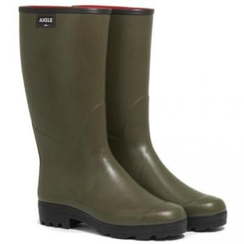 Aigle Chambord Neomes Men's Rain Boots - Khaki - Size 13
