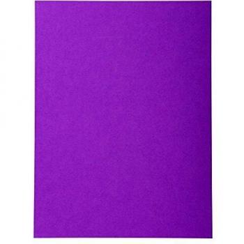 Exacompta 420016E - Lote de 100 Subcarpetas Forever® 180, Color Morado