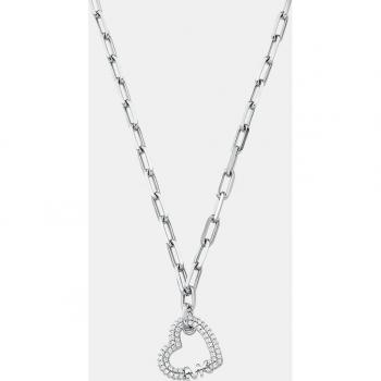Michael Kors Premium Kors Love Sterling Silver Necklace MKC1647CZ040