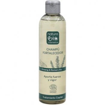 Champú Fortalecedor con Ginseng y Romero Bio 250ml Naturabio Cosmetics
