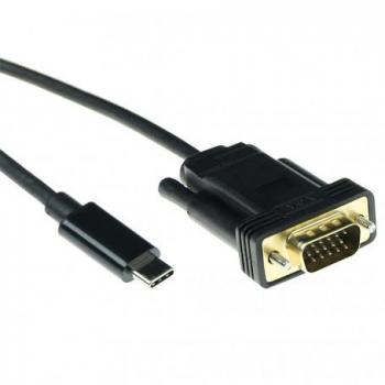 Cable Conversor USB C a VGA 2 metros