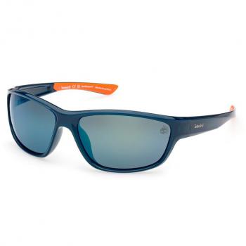 Timberland TB00024 Polarized Men's Sunglasses Shiny Blue