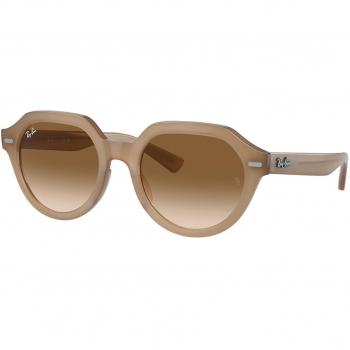 Ray-Ban RB4399F Gina Asian Fit 616651 Anteojos de Sol para Hombre Marrones