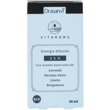 Sinergia Difusión Zen Bio 30ml - Aceites Esenciales Orgánicos de Calidad Premium