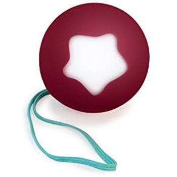 Pabobo Luz Nocturna Portátil Little Moon Rosa Recargable con Micro USB 0+