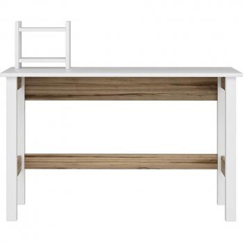 Escritorio WellHome 100% Tablero de Aglomerado Rechapado en Melamina Color Blanco