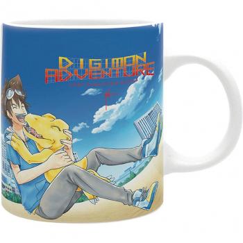 Taza Digimon Adventure duos