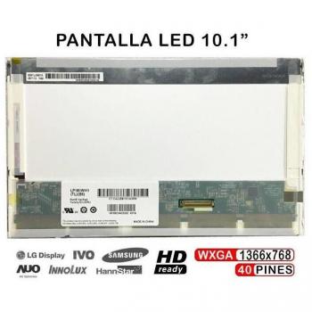 Pantalla Led De 10.1 Para Portátil LP101WH1-TLB5 LP101WH1-TLA1 1366x768 40 Pines