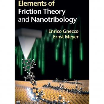 Elementos de la Teoría de la Fricción y Nanotribología - Edición Original Cambridge