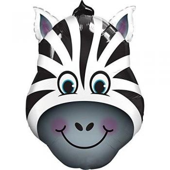 Globo Cabeza Zebra