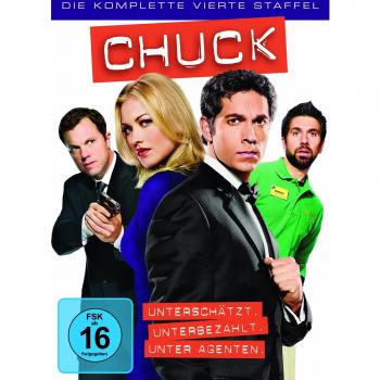 Chuck - Die komplette vierte Staffel [Alemania] [DVD]