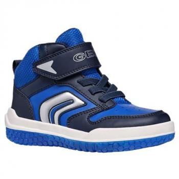 Geox Buzzerlight Boys' Sneakers Navy/Royal, Size 34