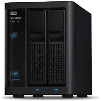 Servidor NAS WD My Cloud Pro PR2100 28TB Ethernet Negro