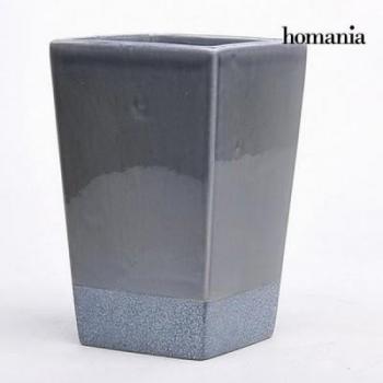Homania - Jarrón cerámica color gris by Homania - bb_S0103713