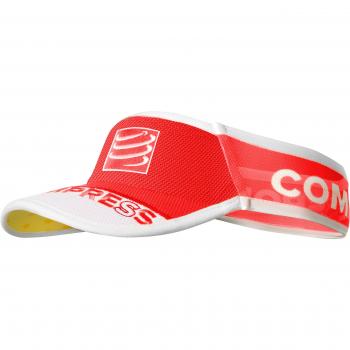 COMPRESSPORT Ultraligh Visor Visera, Unisex, Rojo, Talla Única