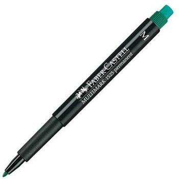 FABER-CASTELL Permanent-Marker MULTIMARK M, grün