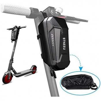 BTNEEU Bolsa para Scooter Electrico Impermeable Bolsa Manillar Patinetes Electricos, Gran Capacidad Bolsa de Almacenamiento para Scooter M365 Segway Ninebot E ES1/ES2/ES3/ES4