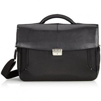 Samsonite Fits-U Briefcase 2 Gussets 16 , 13 L, Negro