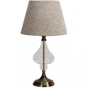 FABRILAMP Sobremesa Kriberis E27 Cuero