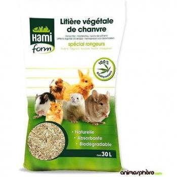 HAMIFORM Rodent & Ferret Litter, Hemp, 30 L