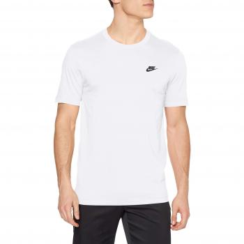 Nike Sportswear Club T-Shirt Men - White - Size: XXL