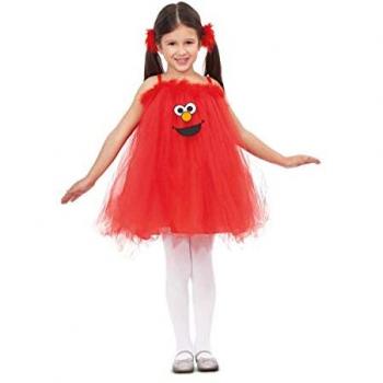 Disfraz Infantil My Other Me Elmo Barrio Sésamo Rojo (2 Piezas) 3-4 Años