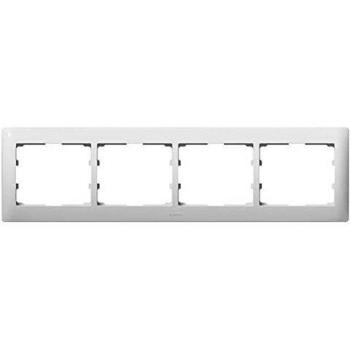 Legrand galea life - Marco 4 elementos horizontal armonia galea blanco