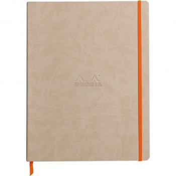 Cuaderno Rhodia A4+ Beige - Lineas horizontales
