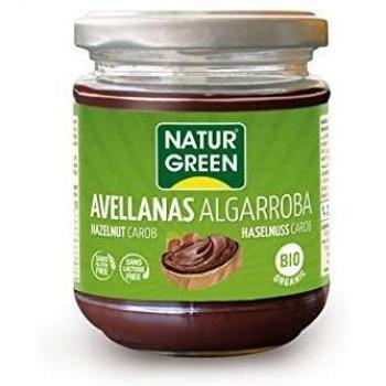 NaturGreen Crema untable de Avellanas Algarroba - 200 gr.