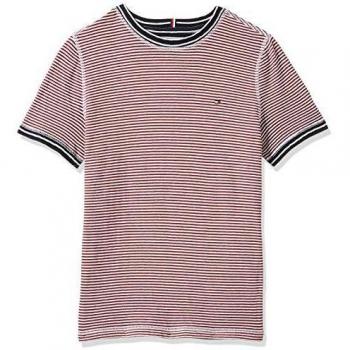 Tommy Hilfiger Reversible Bonded tee S/s Camiseta, Multicolor