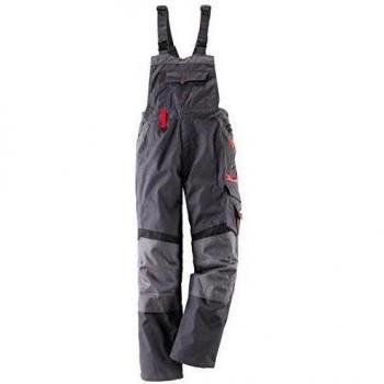 Terratrend Job 20185-s-6131 tamaño pequeño de hombre active Plus mono - Gris/Rojo