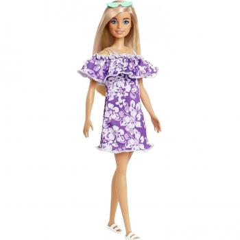 Barbie Loves the Ocean Vestido Floreado Violeta Muñeca (Mattel GRB36)